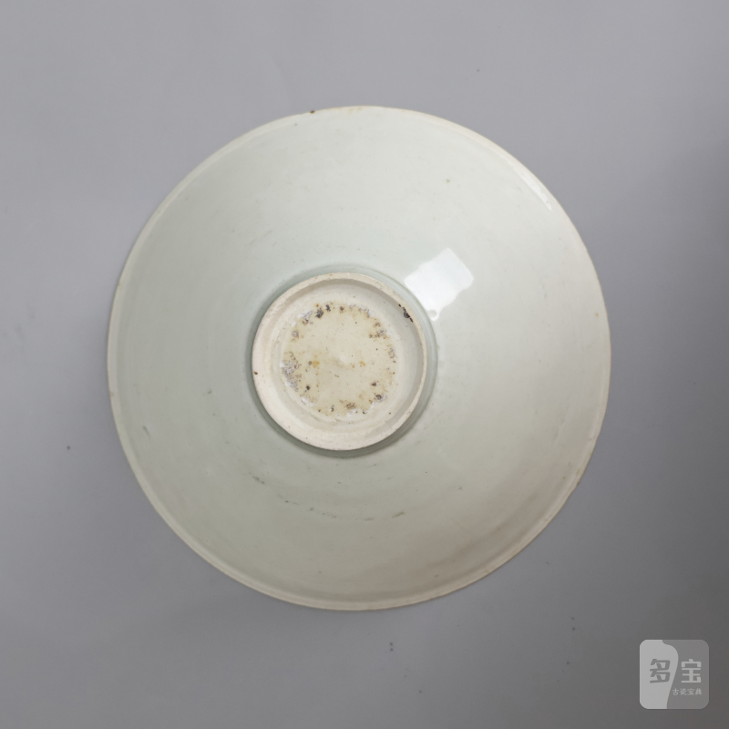 明代 青白釉双龙纹碗 - 图9
